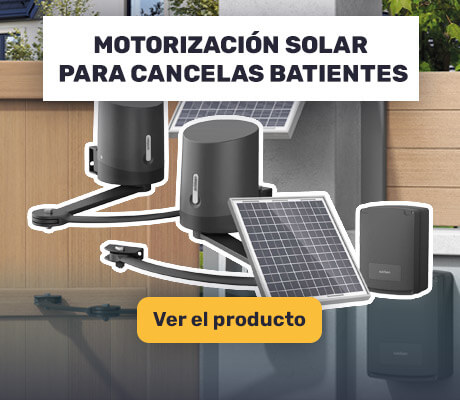 Motorización para puerta batiente Avidsen ORANE510 + kit solar