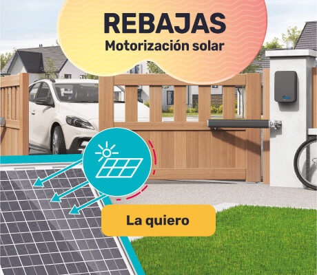 Rebajas: Motorizacion solar