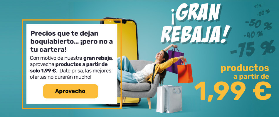 Rebajas de verano: productos a partir de 1,99 &euro; 