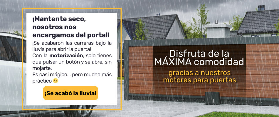 Motorizaciones de puerta