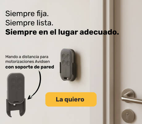 Mando distancia soporte pared operadores