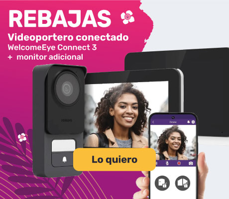 Pack de videoportero conectado 3K + pantalla adicional en OFERTAS