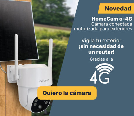Descubre nuestra c&aacute;mara conectada para exteriores con energ&iacute;a solar y 4G