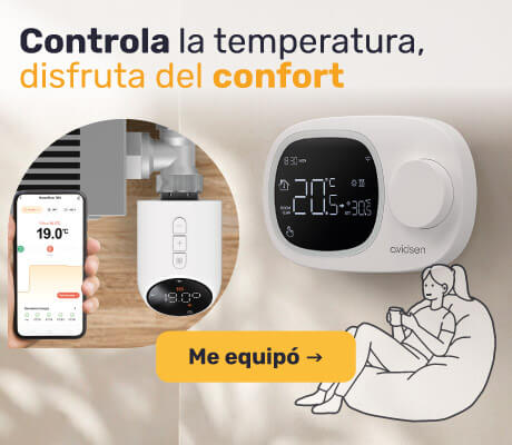 ¡Es hora de controlar tu calefacción y ahorrar!