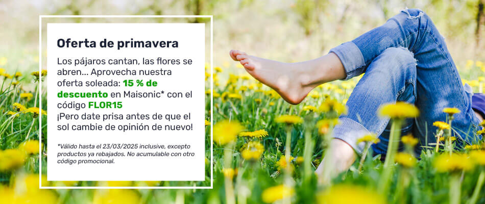 15% de descuento con el codigo FLOR15
