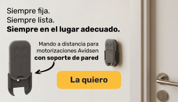 Mando distancia soporte pared operadores