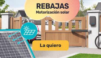 Rebajas: Motorizacion solar