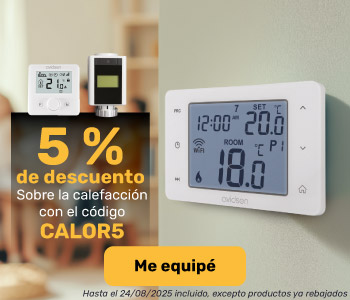 Anticípate al otoño: 5 % de descuento en calefacción con el código CALOR5
