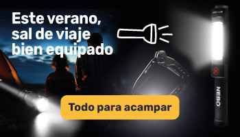 Equ&iacute;pate para ir de acampada con nuestras linternas y cuchillos multifunci&oacute;n