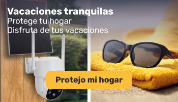 Disfruta de unas vacaciones tranquilas con nuestras c&aacute;maras de seguridad: protege tu hogar