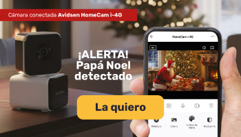 Idea de regalo: Cámara IP motorizada de interior 4G