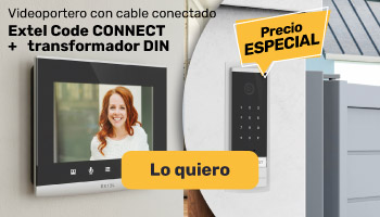 Precio especial: videoportero con cable + transformador DIN