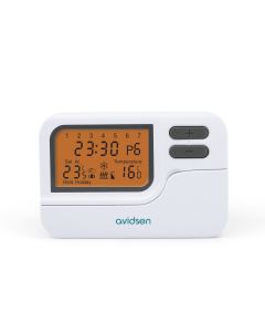 Termostato programable con cable para calefacción o aire acondicionado - Avidsen - 103953