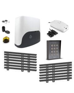 Motorización conectada para puerta corredera de 7 m Thomson + teclado a código