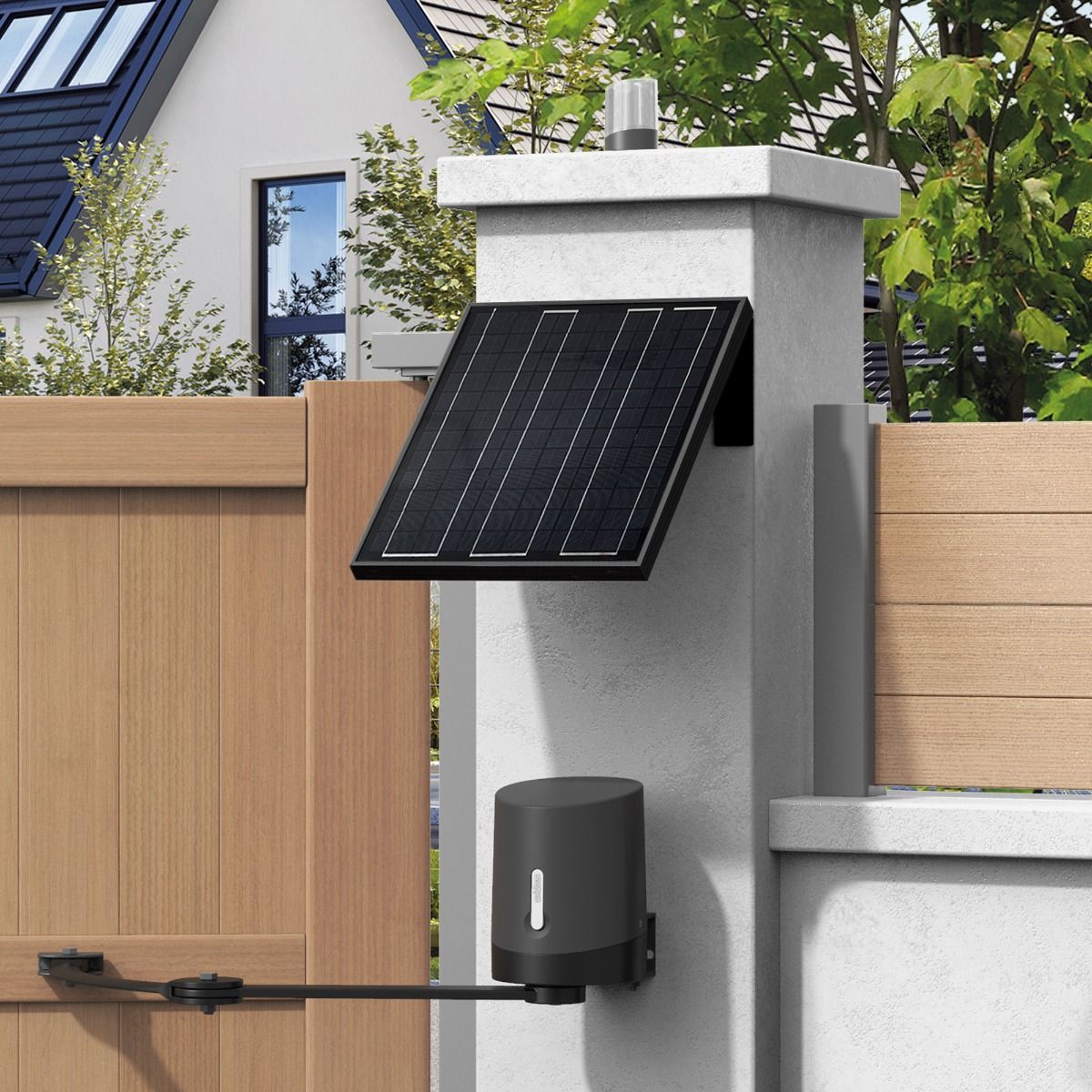 Fácil instalación del kit solar