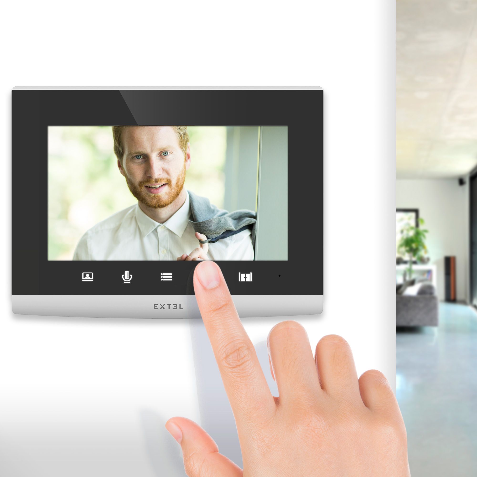 El monitor Connect 2 para dar la bienvenida a su visitante