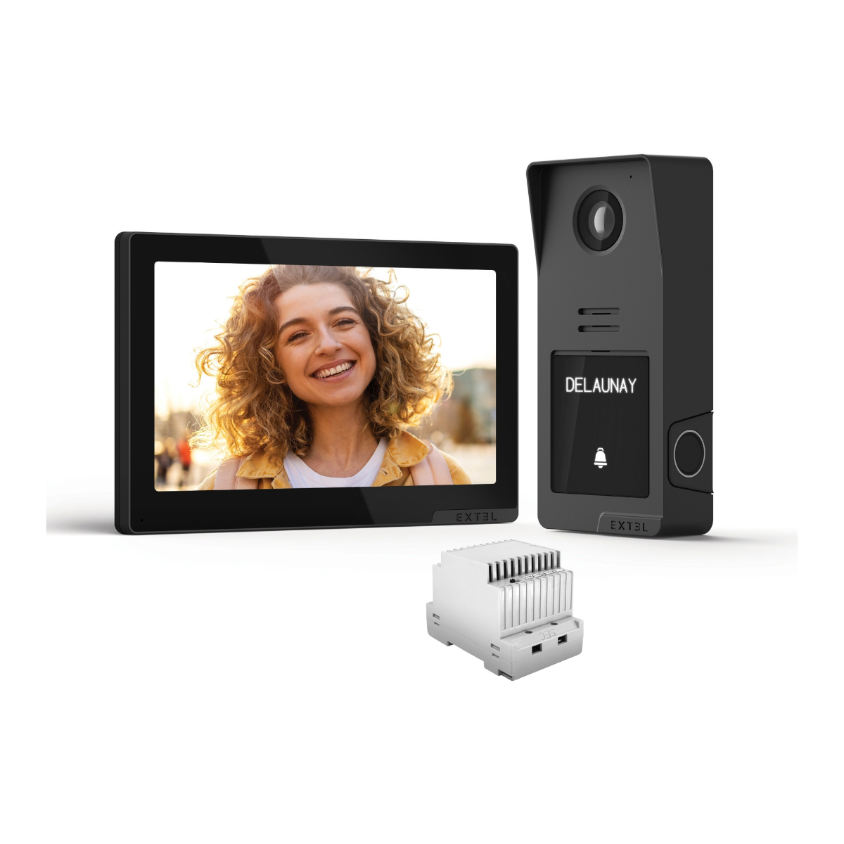 Paquete de videoportero Digital Connect y transformador modular