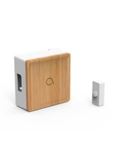 Timbre con cable de diseño ecológico Bamboo - Avidsen - 102506