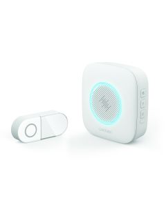 Timbre inalámbrico con luz intermitente y batería, alcance 200 metros - Avidsen - 102507