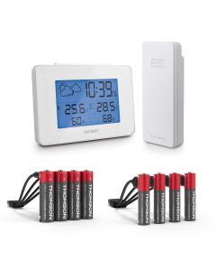 Estación meteorológica retroiluminada + pilas