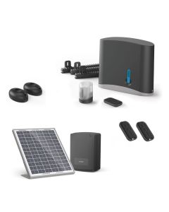 Motorización solar para cancelas correderas Zenia SE + 2 mandos a distancia adicionales (3 en total) - Avidsen