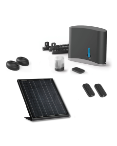 Motorizaci&oacute;n solar para cancelas correderas Zenia SE + 2 mandos a distancia adicionales (3 en total) - Avidsen