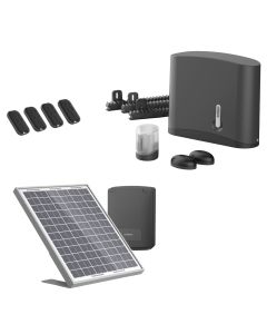 Motorización solar Zenia 250 para puerta corredera de 4 m y 250 kg