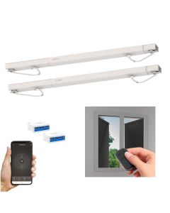 Lote de 2 motorizaciones conectadas para contraventanas batientes Avidsen Home Open W