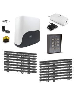 Motorización conectada para puerta corredera de 8 m Thomson + teclado a código