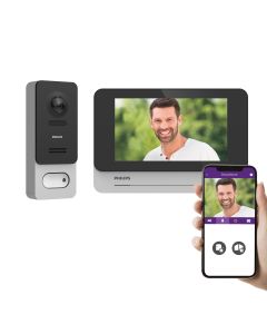 Videoportero inalámbrico con pantalla táctil de 7 pulgadas - WelcomeEye Wireless - Philips - 531039