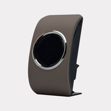 Timbre inalámbrico Loobs touch alcance 200 m. móvil 6 tonos de llamada a elegir volumen regulable IP44 color marrón topo - Extel - 081733