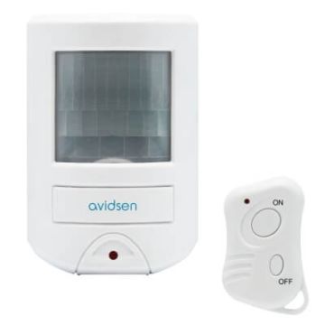 Mini alarma con detector de movimiento