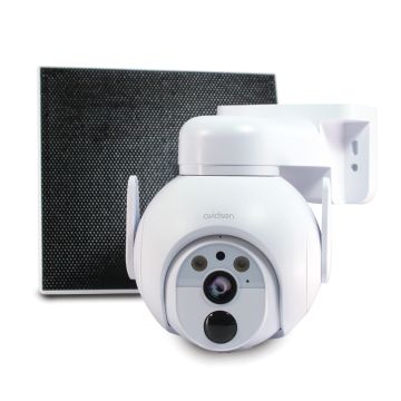 Cámara IP motorizada para exteriores 2,5K solar con batería HomeCam Battery 2,5 K PTZ - Avidsen - 127157
