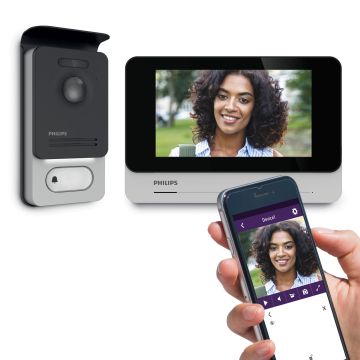 Videoportero con conexión para smartphone - WelcomeEye Connect 2 - Philips - 531036