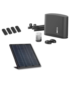 Motorizaci&oacute;n solar Zenia 250 para puerta corredera de 4 m y 250 kg