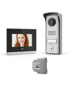 Videoportero con cable Extel Compact con adaptador modular