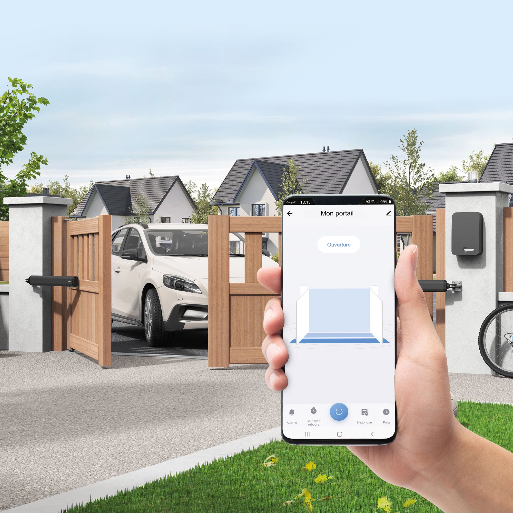 Controle el acceso a su casa desde su smartphone