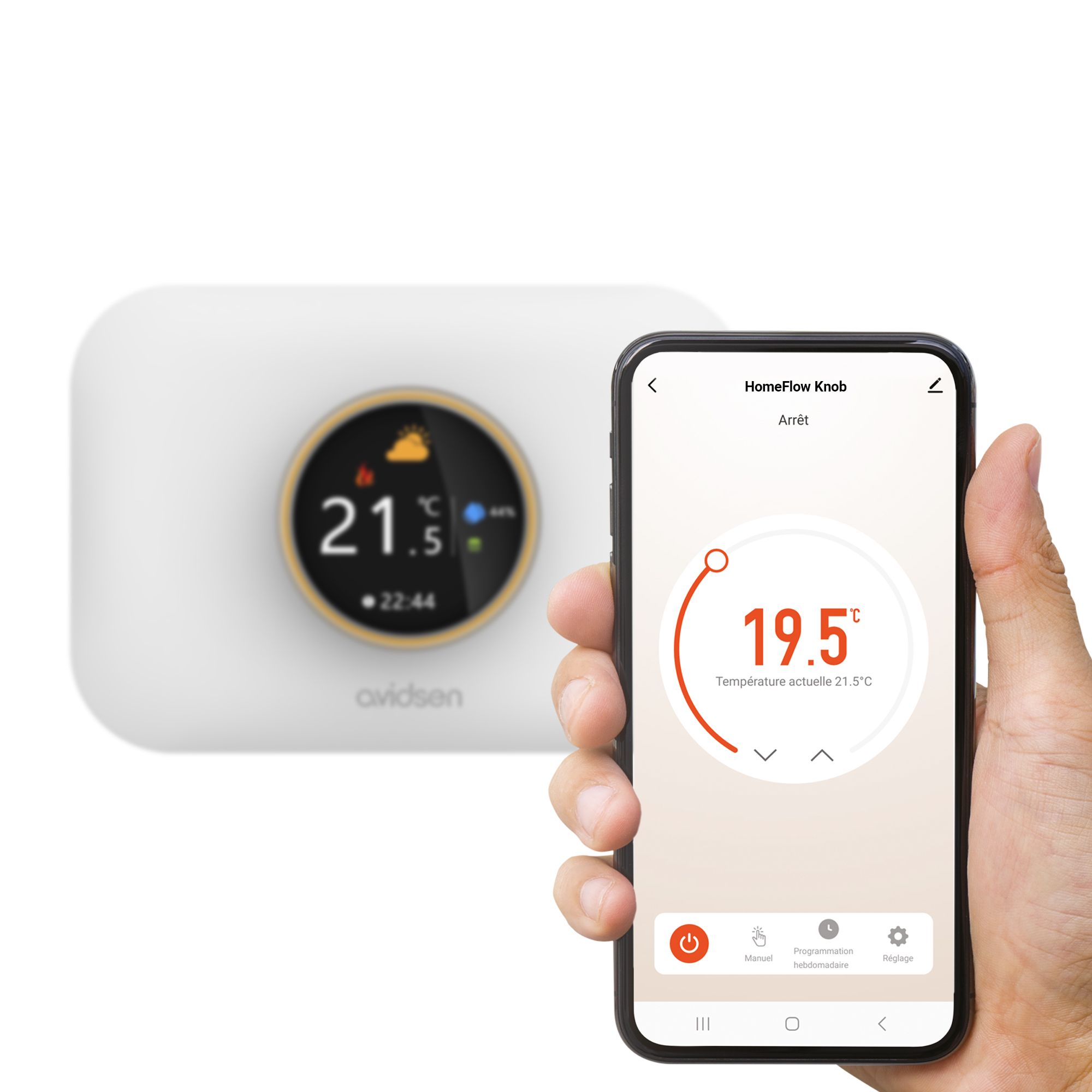 Mantén el control con la aplicación Avidsen Home