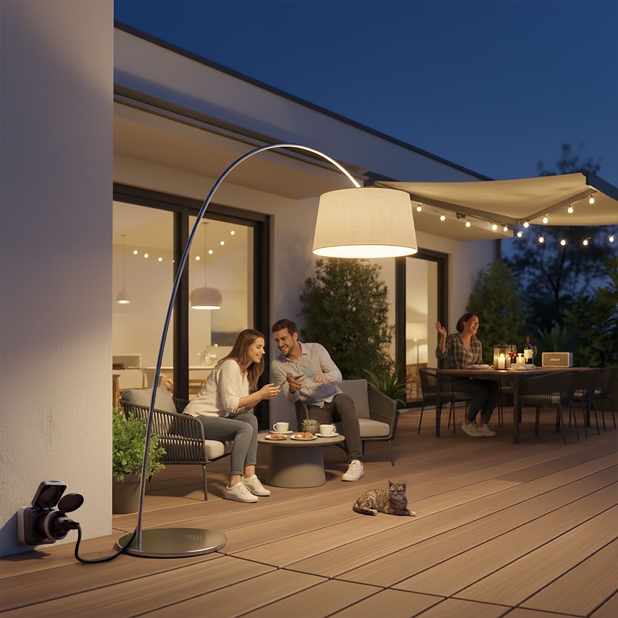 Diseñada para resistir las condiciones del exterior