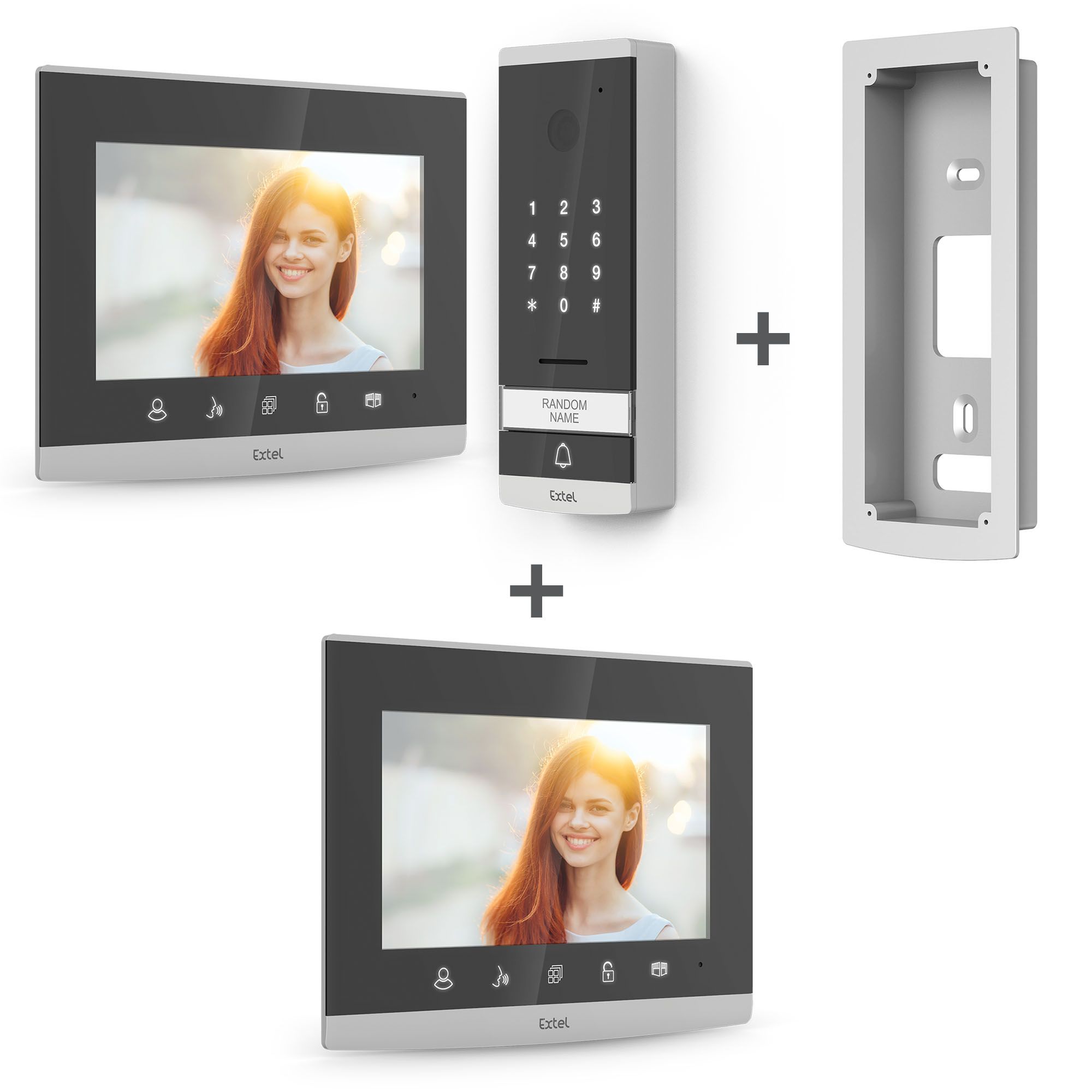 Un interfono fácil de instalar y configurar