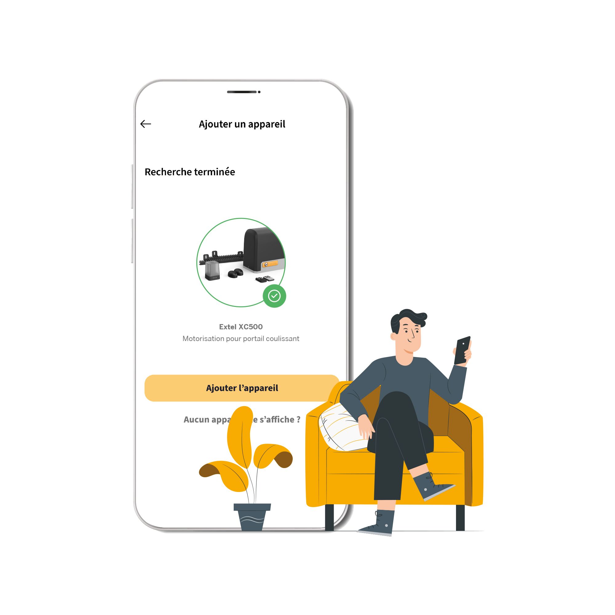 Todo se hace utilizando la aplicación gratuita Extel Umii