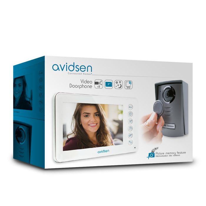 Avidsen YLVA 2+ + llaves de proximidad - Videoportero con lector RFID integrado