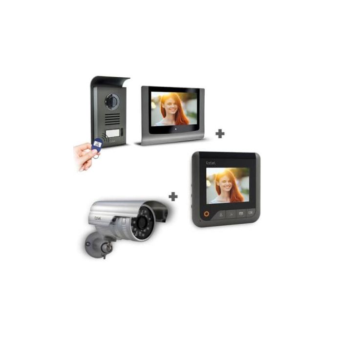 Videoportero Extel CONTACT con control de acceso RFID integrado