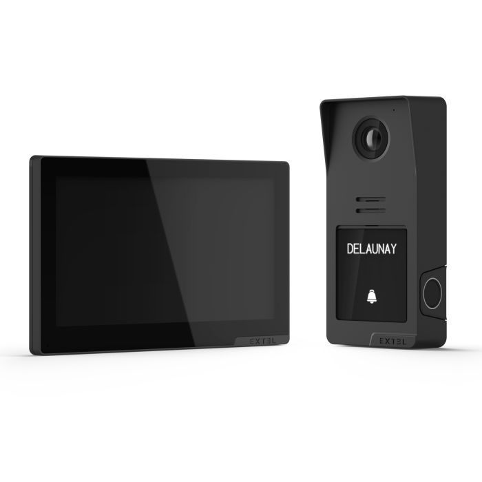 Videoportero conectado con acceso mediante huella dactilar - Digital Connect - Extel - 720335