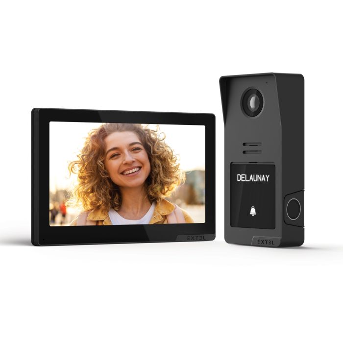 Videoportero conectado con acceso mediante huella dactilar - Digital Connect - Extel - 720335