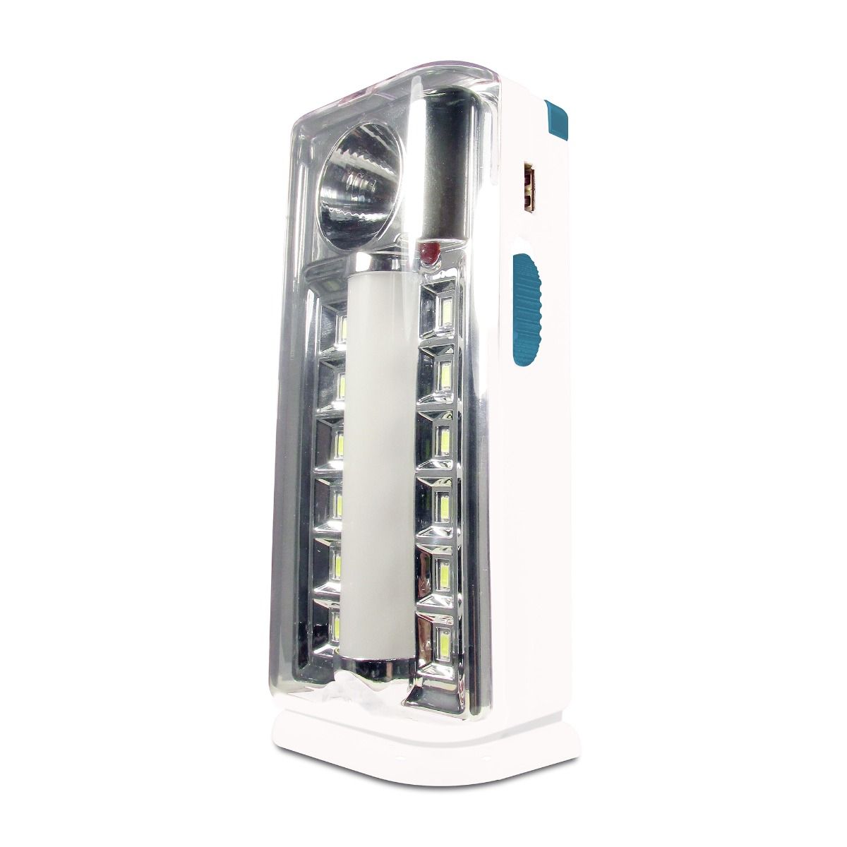 Una lámpara de emergencia y varias funciones