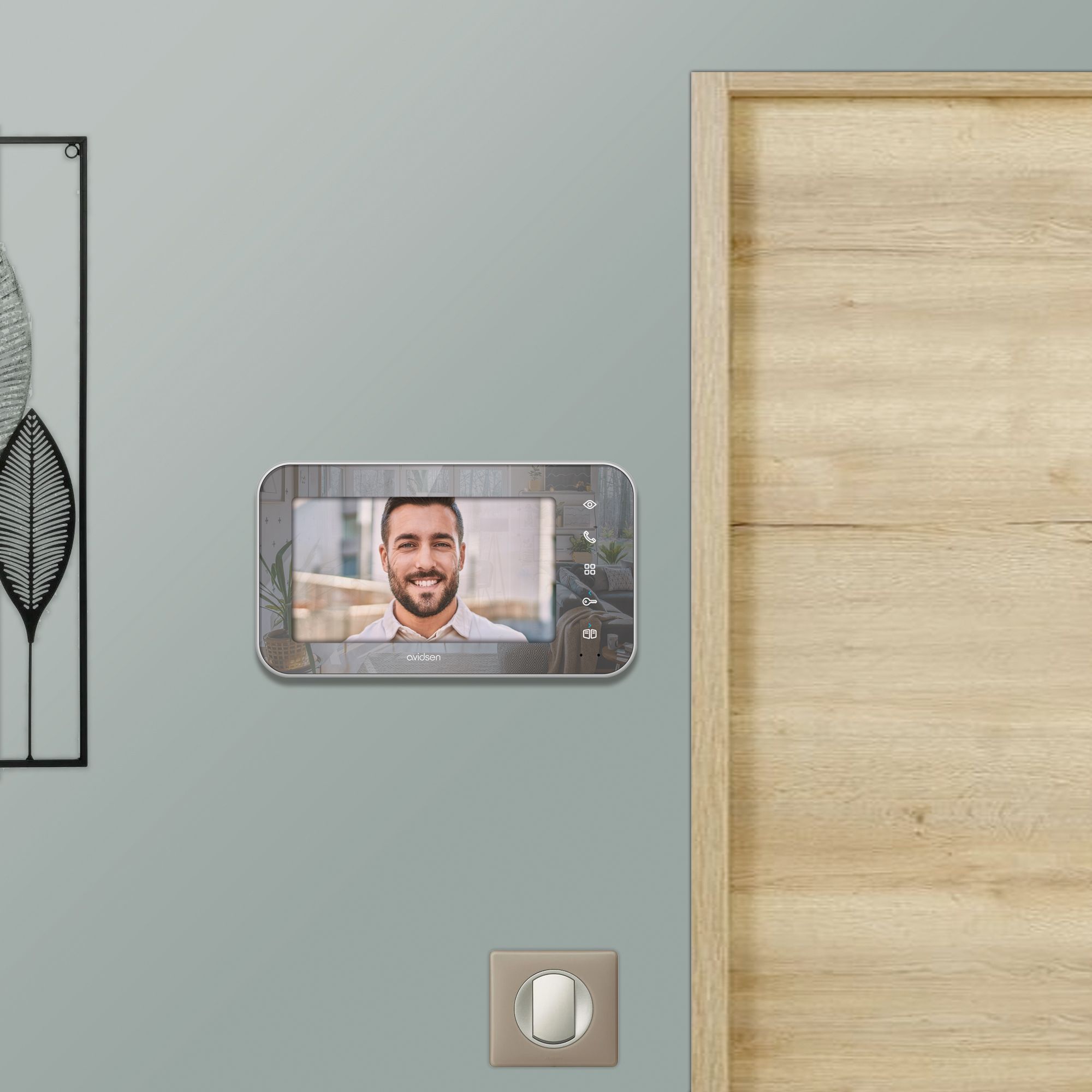 Un videoteléfono fácil de instalar