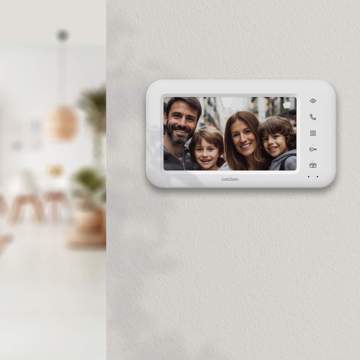 Un videoportero para dos familias