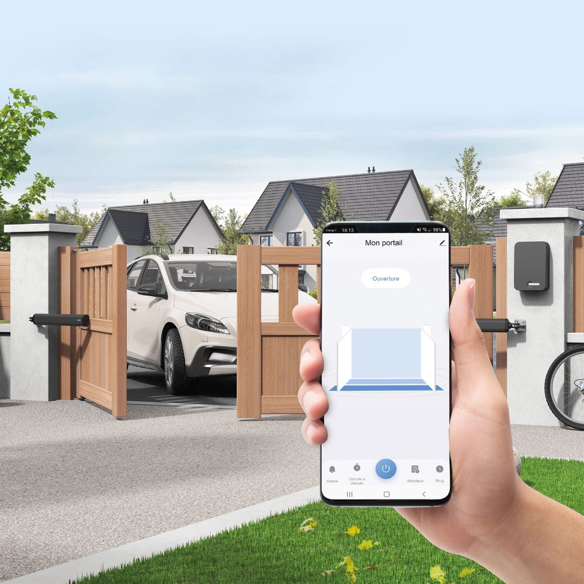 Controle el acceso a su casa desde su smartphone