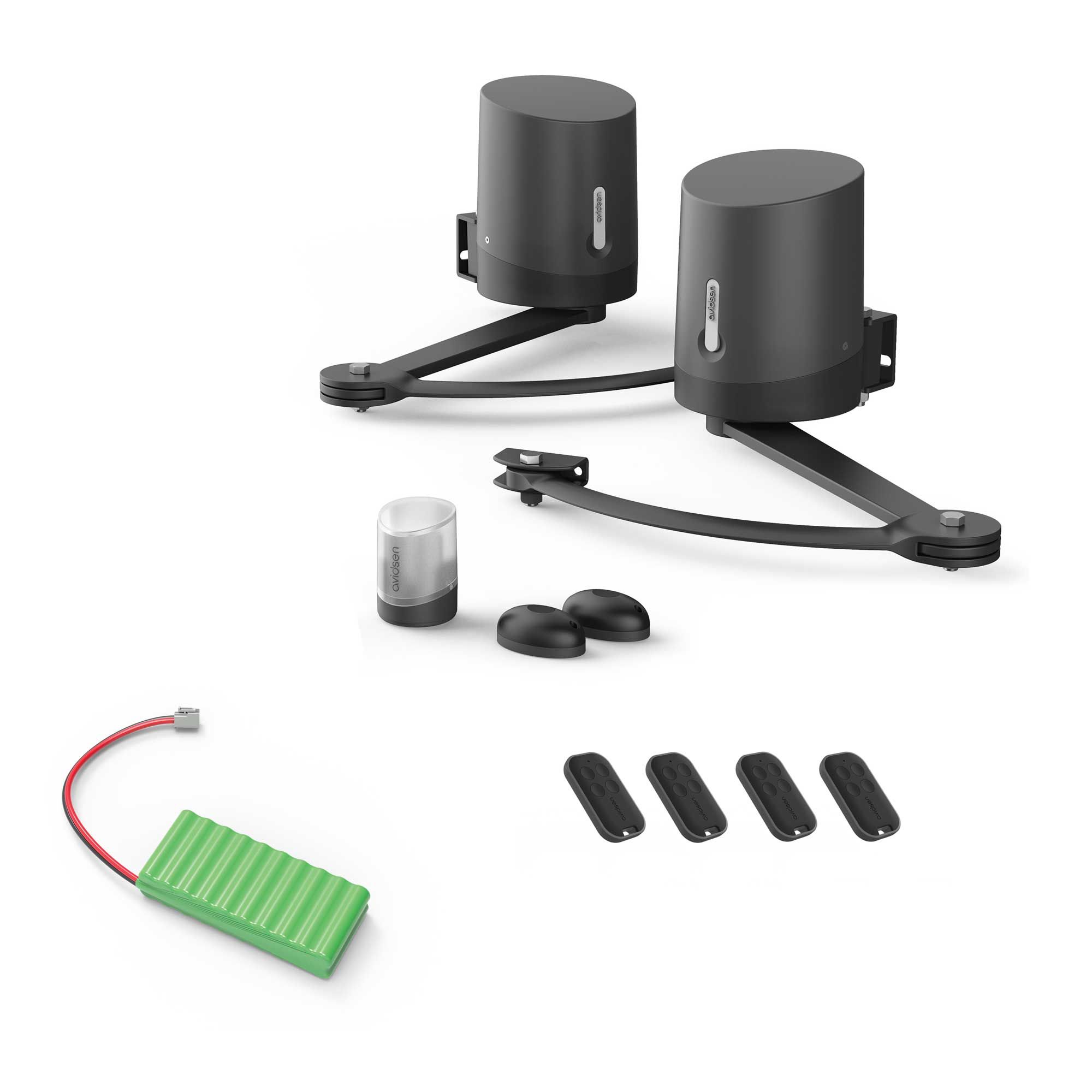 Tu puerta se abrirá incluso en caso de corte de corriente con el ORANE 510 + batería.